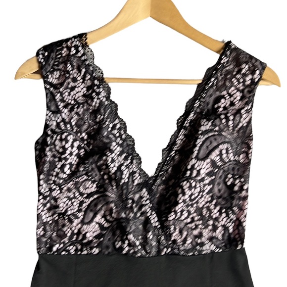 CBR Black Lace Lined Bodycon Dress New Size Small - Picture 3 of 8